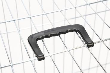 Preview: Gitterbox verzinkt - mit/ohne Trennwand - Größe L